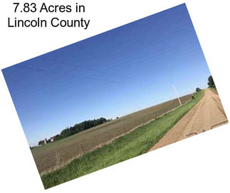 7.83 Acres in Lincoln County