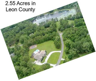 2.55 Acres in Leon County