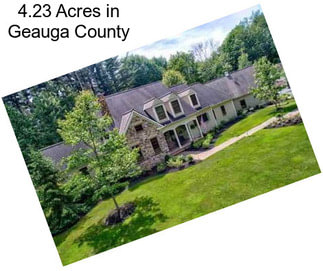 4.23 Acres in Geauga County