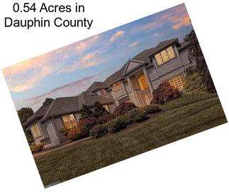0.54 Acres in Dauphin County
