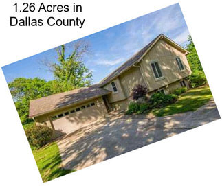 1.26 Acres in Dallas County