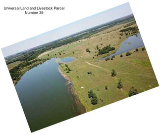 Universal Land and Livestock Parcel Number 39