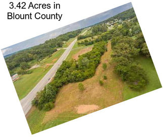 3.42 Acres in Blount County