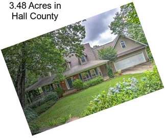 3.48 Acres in Hall County