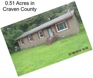 0.51 Acres in Craven County