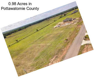 0.98 Acres in Pottawatomie County