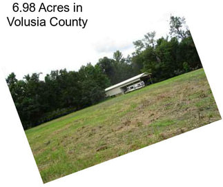 6.98 Acres in Volusia County