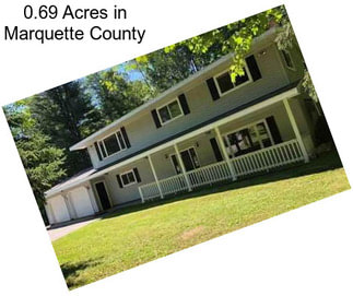 0.69 Acres in Marquette County