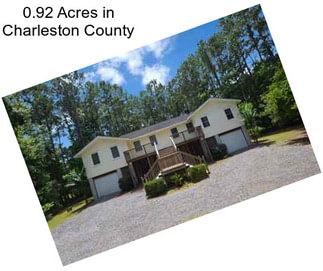 0.92 Acres in Charleston County