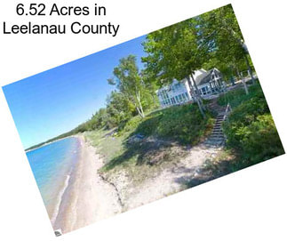 6.52 Acres in Leelanau County