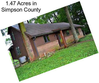 1.47 Acres in Simpson County