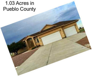 1.03 Acres in Pueblo County