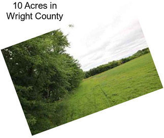 10 Acres in Wright County