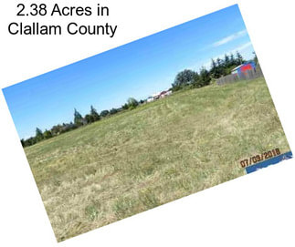 2.38 Acres in Clallam County