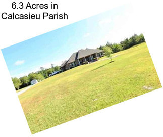 6.3 Acres in Calcasieu Parish