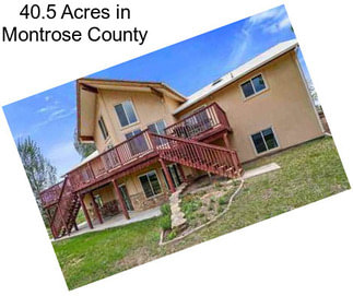 40.5 Acres in Montrose County