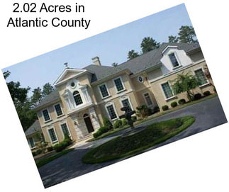 2.02 Acres in Atlantic County