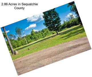 2.86 Acres in Sequatchie County