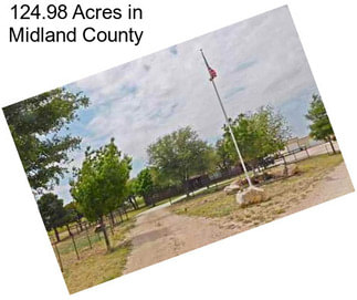 124.98 Acres in Midland County