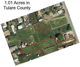 1.01 Acres in Tulare County