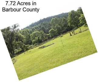 7.72 Acres in Barbour County