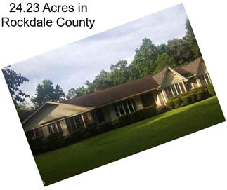 24.23 Acres in Rockdale County