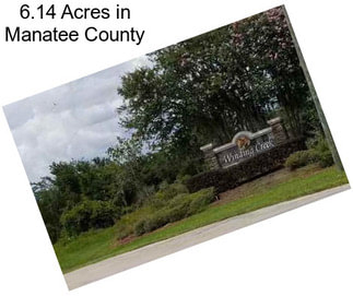 6.14 Acres in Manatee County