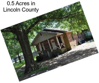 0.5 Acres in Lincoln County