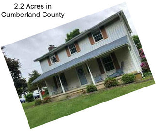 2.2 Acres in Cumberland County