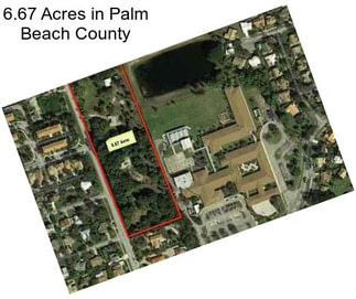 6.67 Acres in Palm Beach County