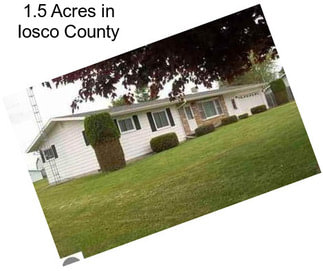 1.5 Acres in Iosco County