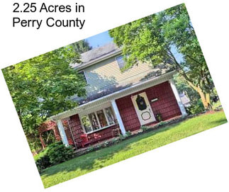 2.25 Acres in Perry County