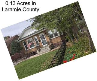 0.13 Acres in Laramie County