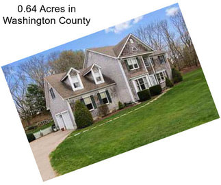 0.64 Acres in Washington County
