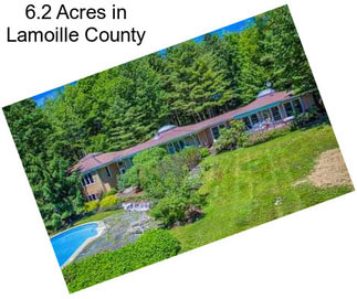 6.2 Acres in Lamoille County