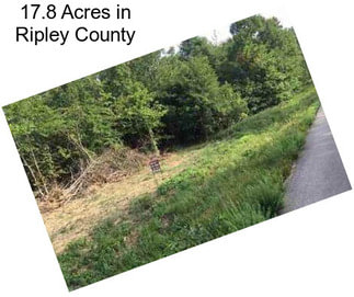 17.8 Acres in Ripley County