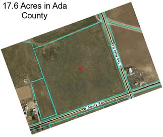 17.6 Acres in Ada County