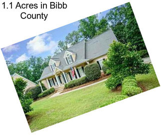 1.1 Acres in Bibb County