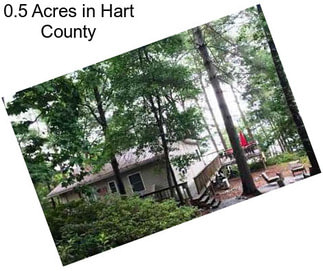 0.5 Acres in Hart County
