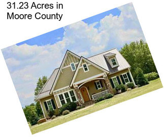 31.23 Acres in Moore County
