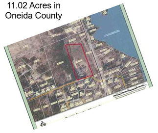 11.02 Acres in Oneida County