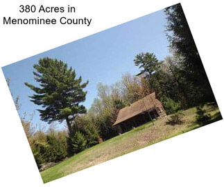 380 Acres in Menominee County