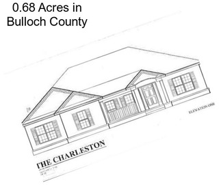 0.68 Acres in Bulloch County