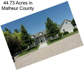 44.73 Acres in Malheur County