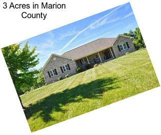3 Acres in Marion County