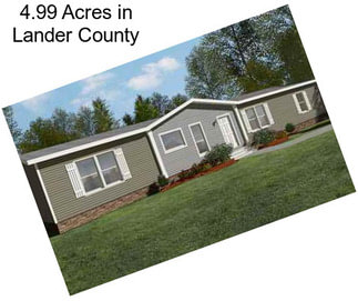 4.99 Acres in Lander County
