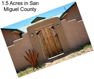 1.5 Acres in San Miguel County