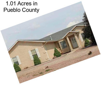 1.01 Acres in Pueblo County