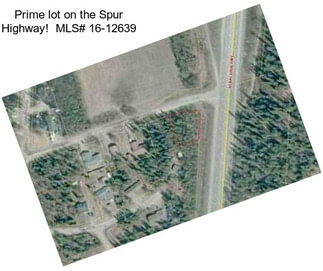 Prime lot on the Spur Highway!  MLS# 16-12639