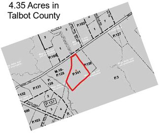 4.35 Acres in Talbot County